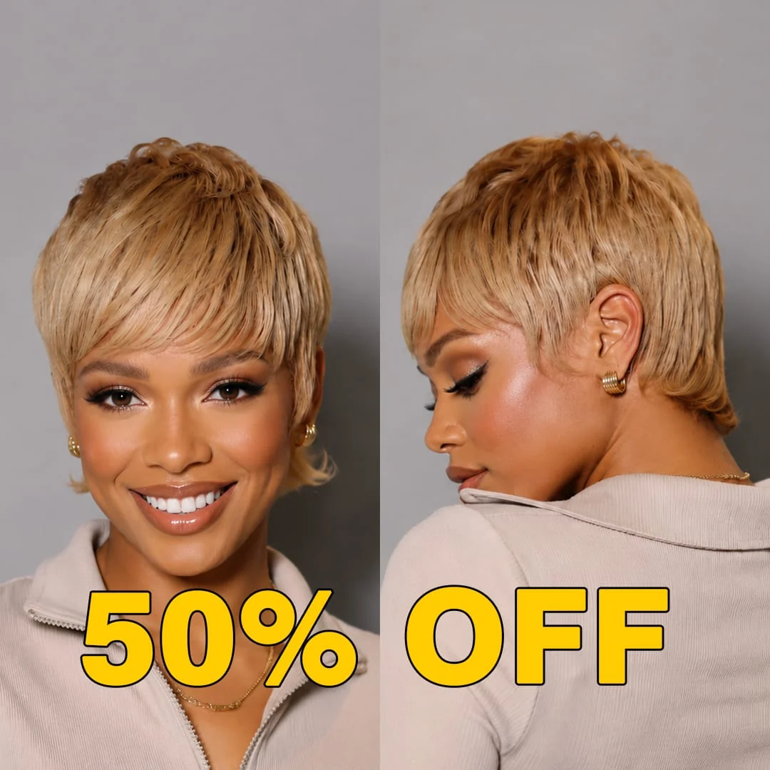PIXIE CUT WIG/TOPPER